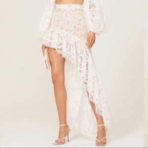 Bronx and Banco Santorini Ruffle Skirt